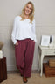 Nydia Trousers Wine