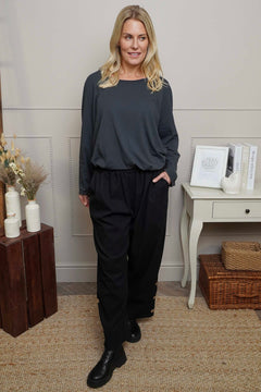 Nydia Trousers Black