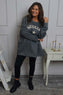 Alice Weekend Sweatshirt Marl Charcoal