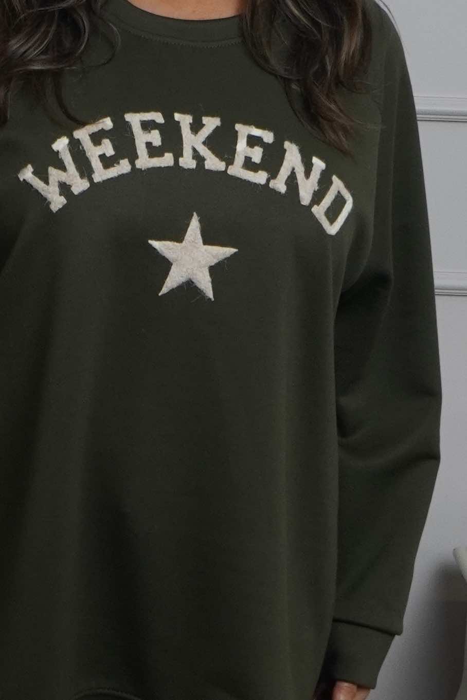 Alice Weekend Sweatshirt Khaki