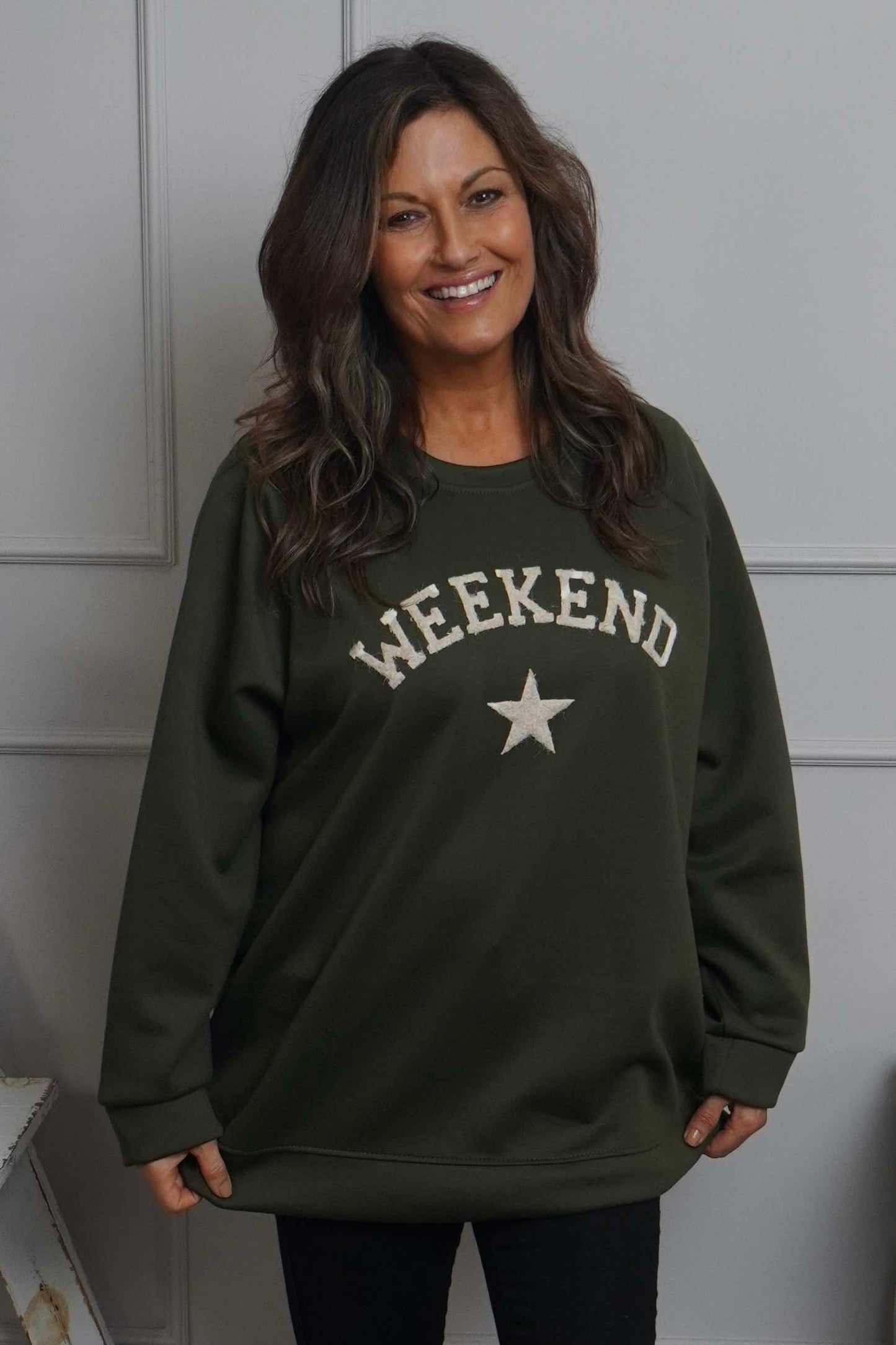 Alice Weekend Sweatshirt Khaki