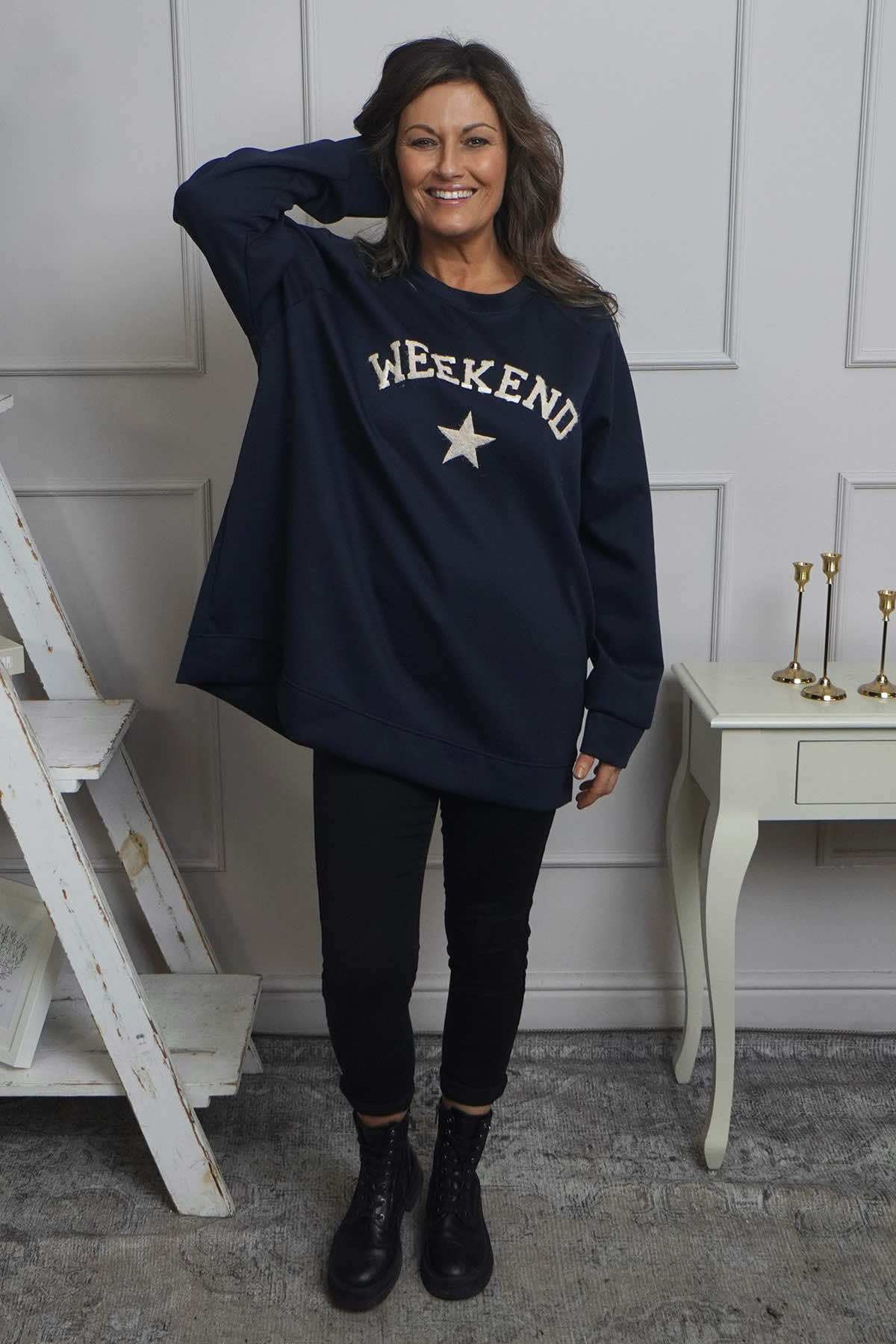Alice Weekend Sweatshirt Navy