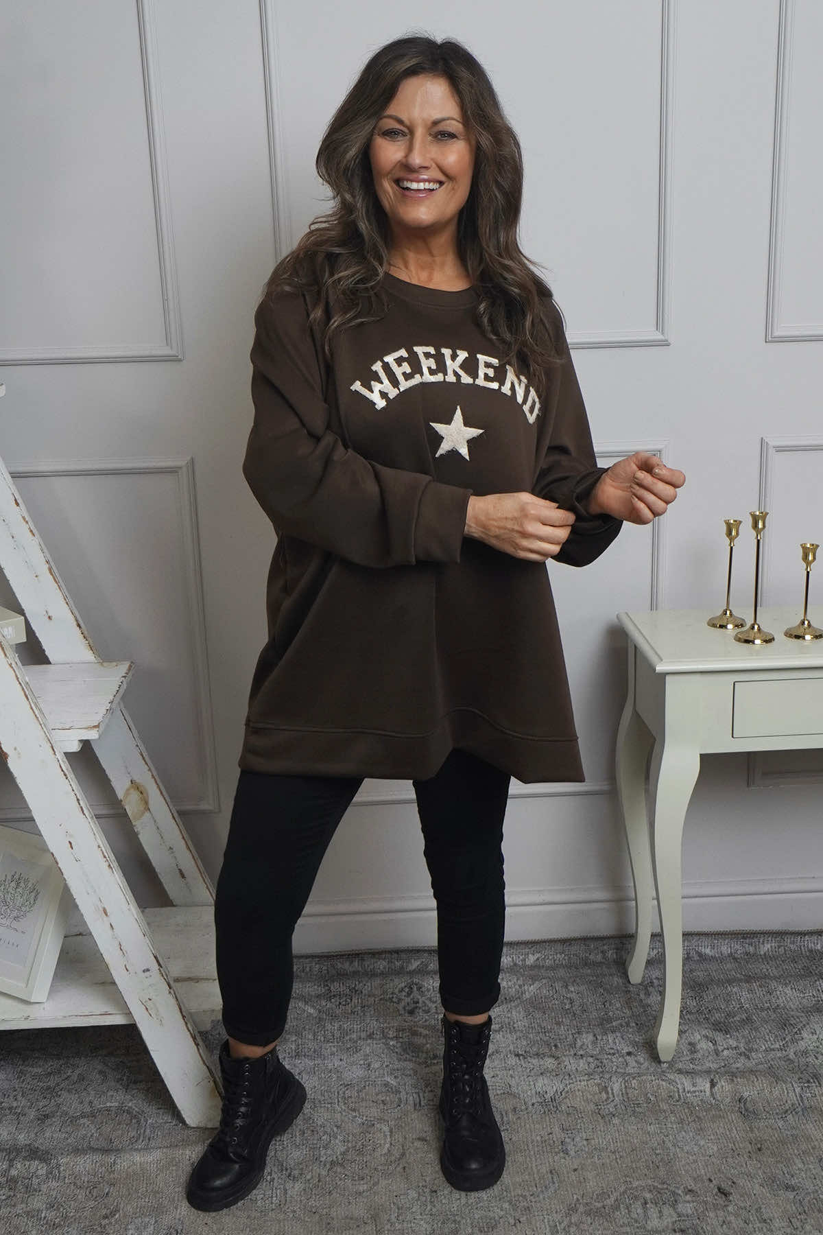 Alice Weekend Sweatshirt Cocoa