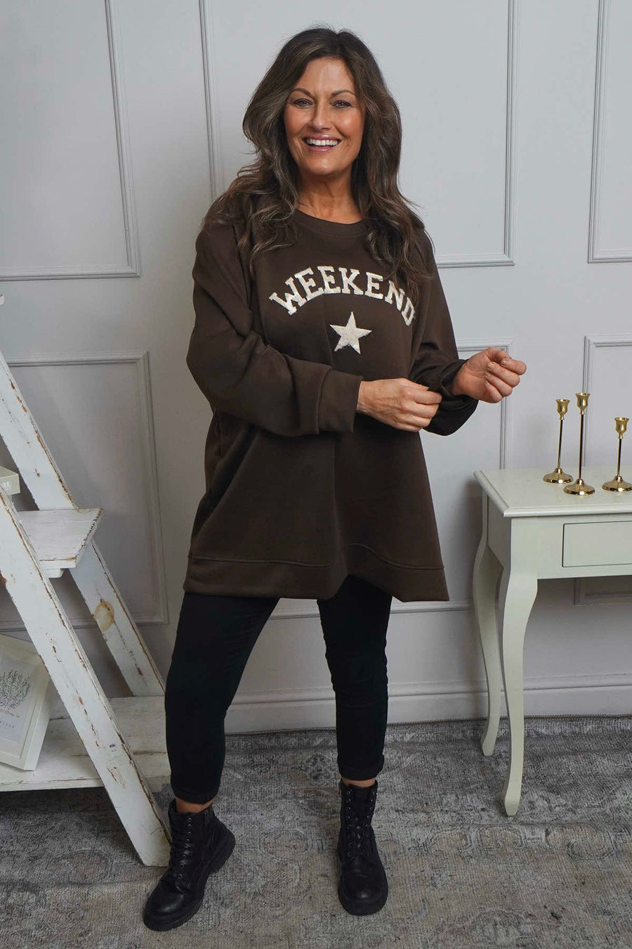 Alice Weekend Sweatshirt Cocoa