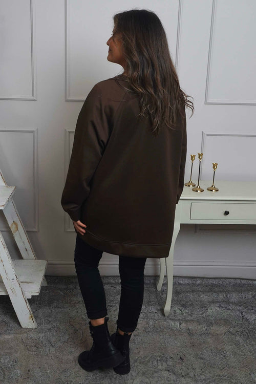 Alice Weekend Sweatshirt Cocoa - Image 4