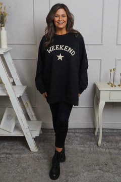 Alice Weekend Sweatshirt Black