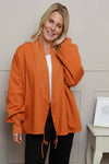 Ramsey Cotton Jacket Burnt Orange