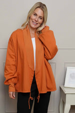 Ramsey Cotton Jacket Burnt Orange Burnt Orange - Ramsey Cotton Jacket Burnt Orange