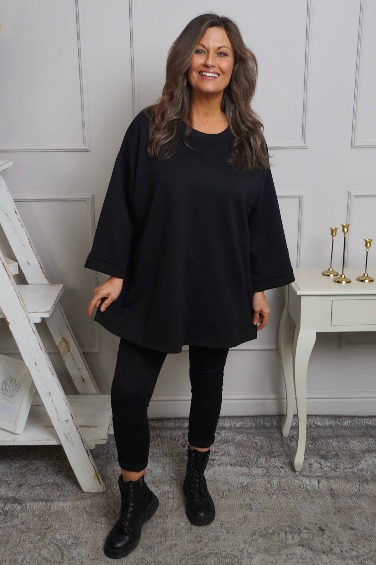 Corina Sweatshirt Black