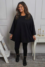 Corina Sweatshirt Black Black - Corina Sweatshirt Black