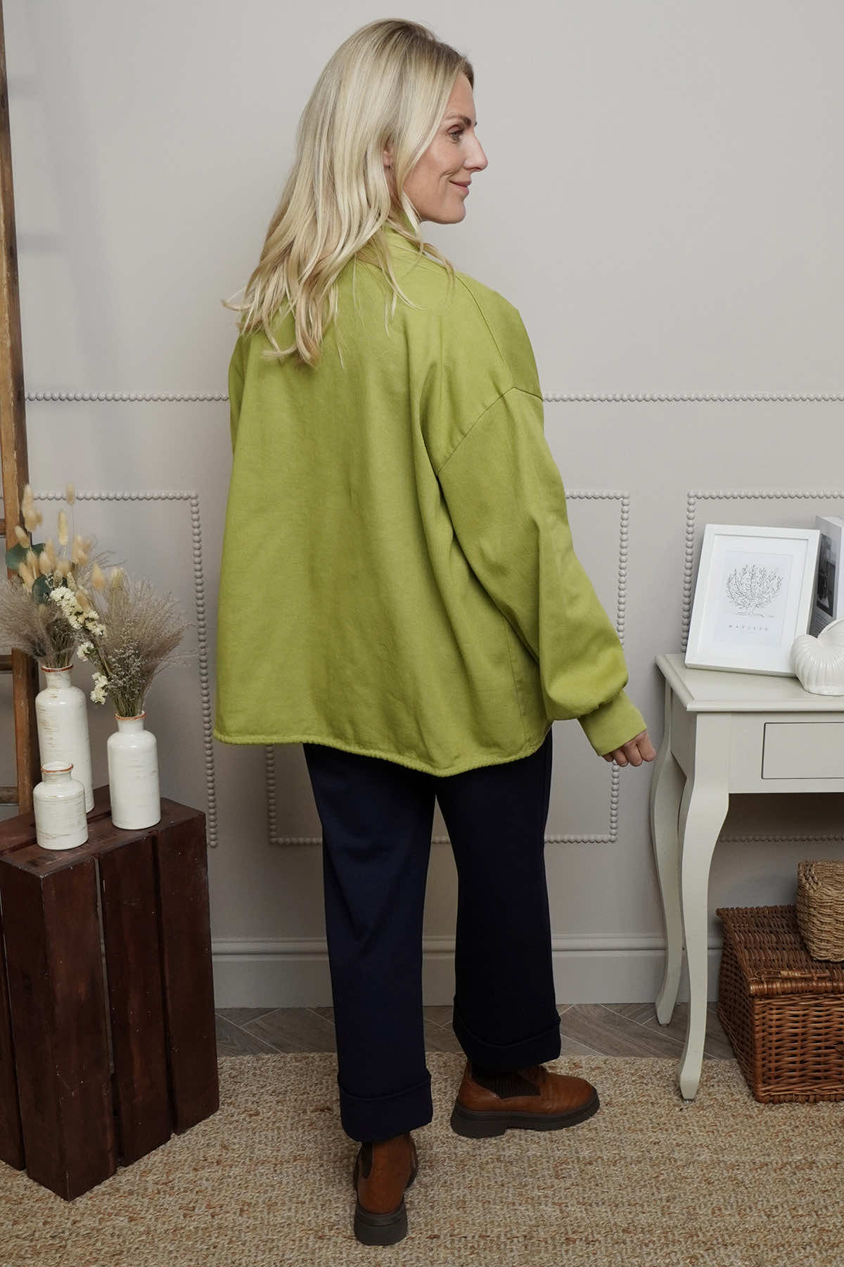 Ramsey Cotton Jacket Olive