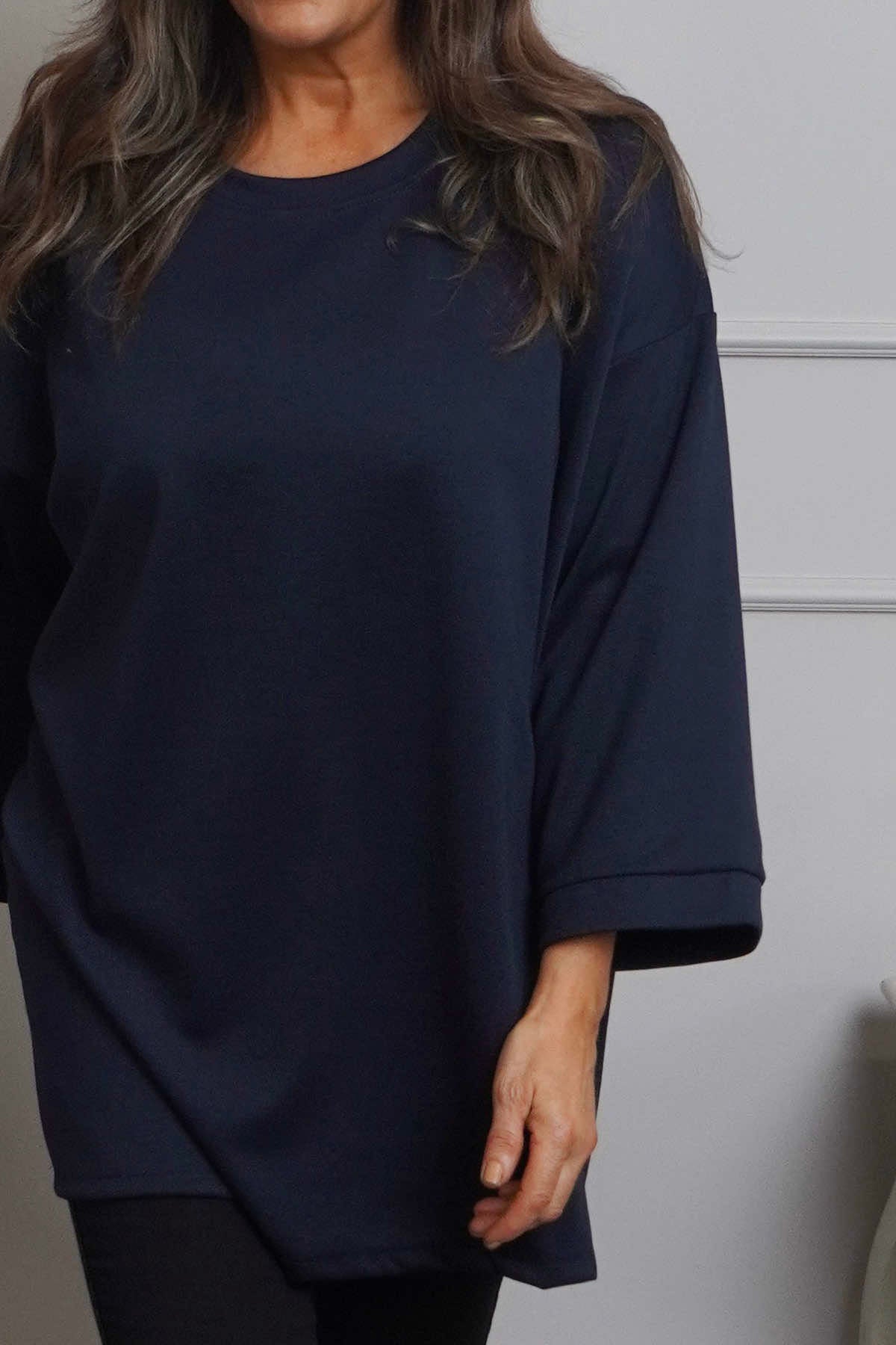 Corina Sweatshirt Navy
