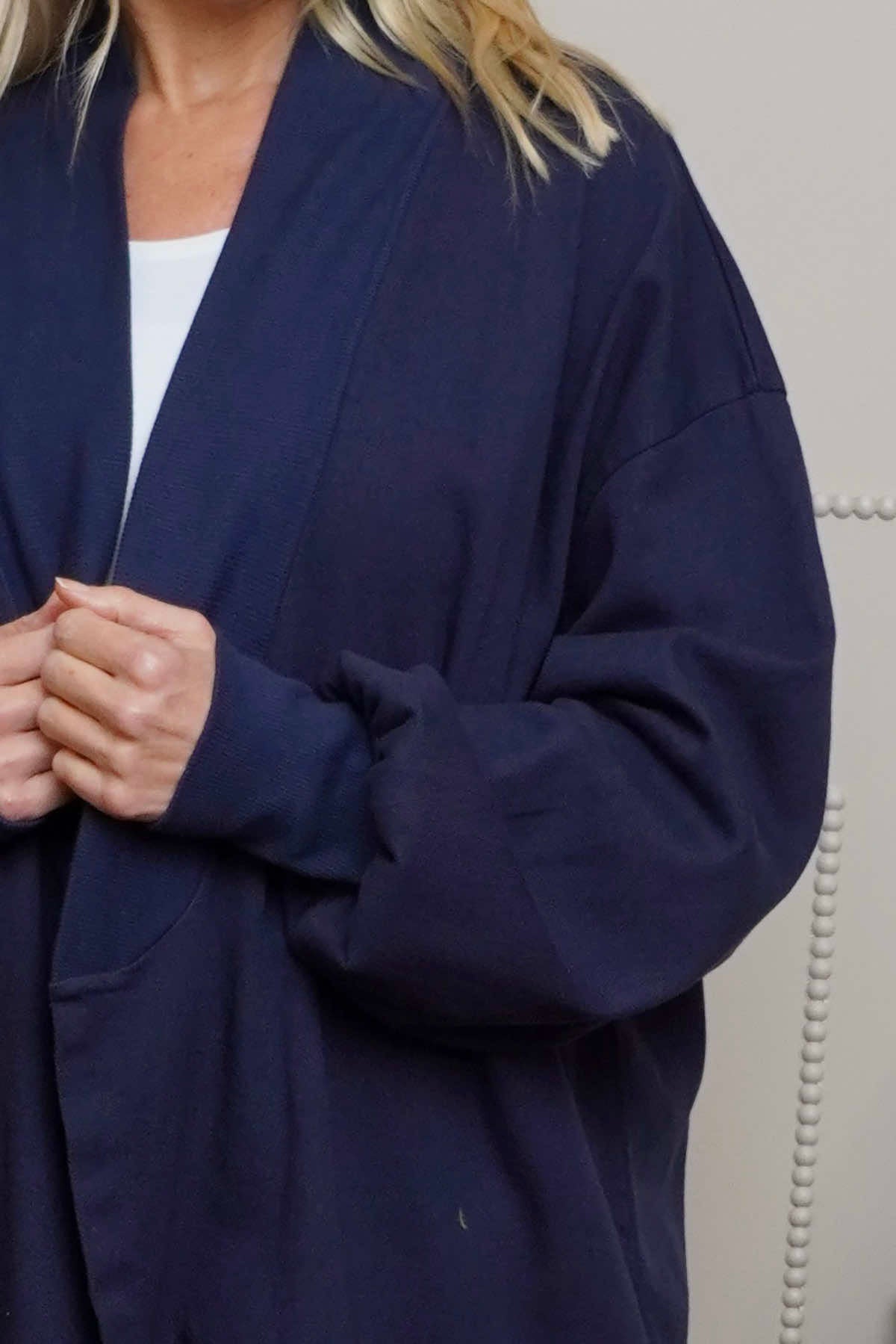 Ramsey Cotton Jacket Navy