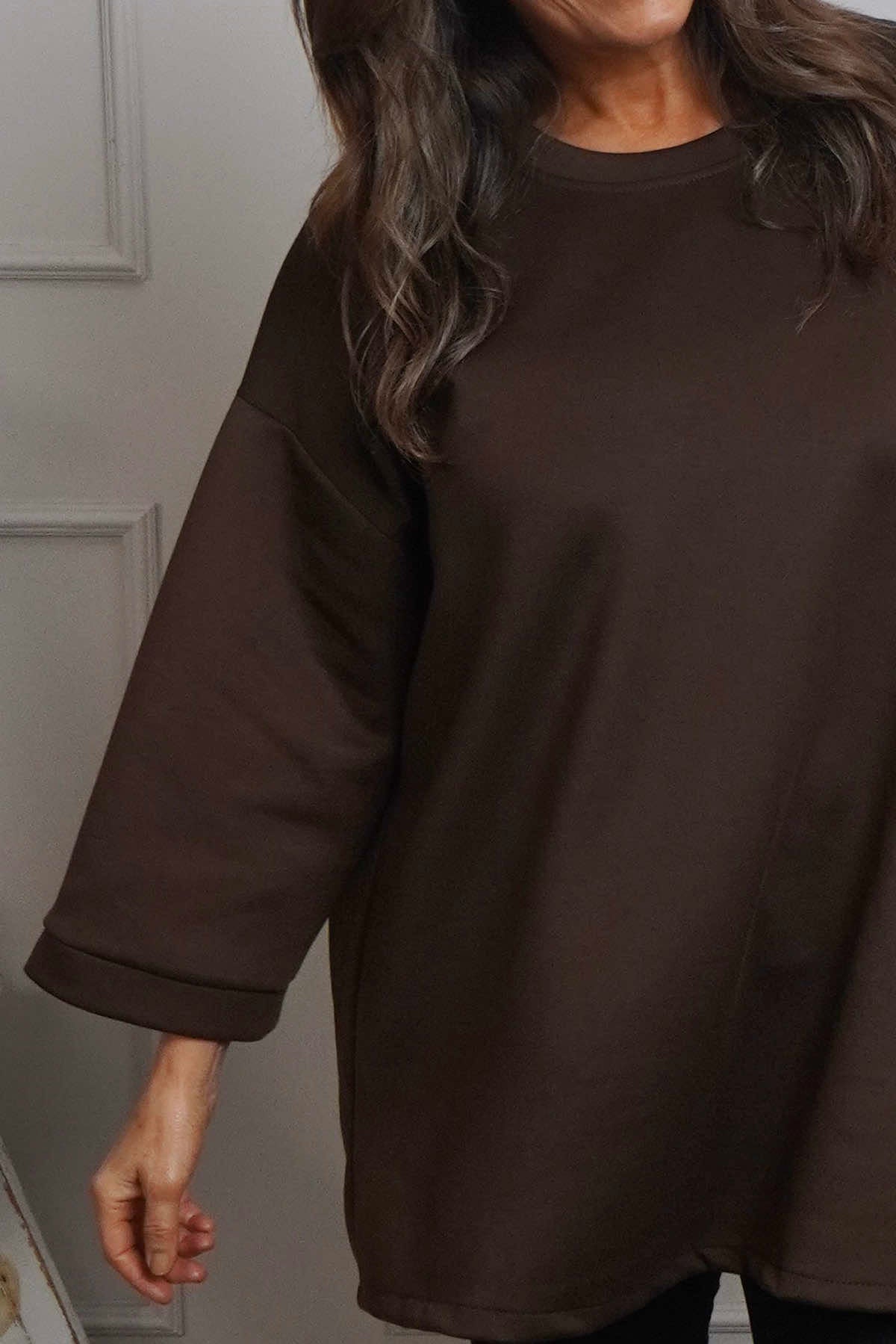 Corina Sweatshirt Cocoa