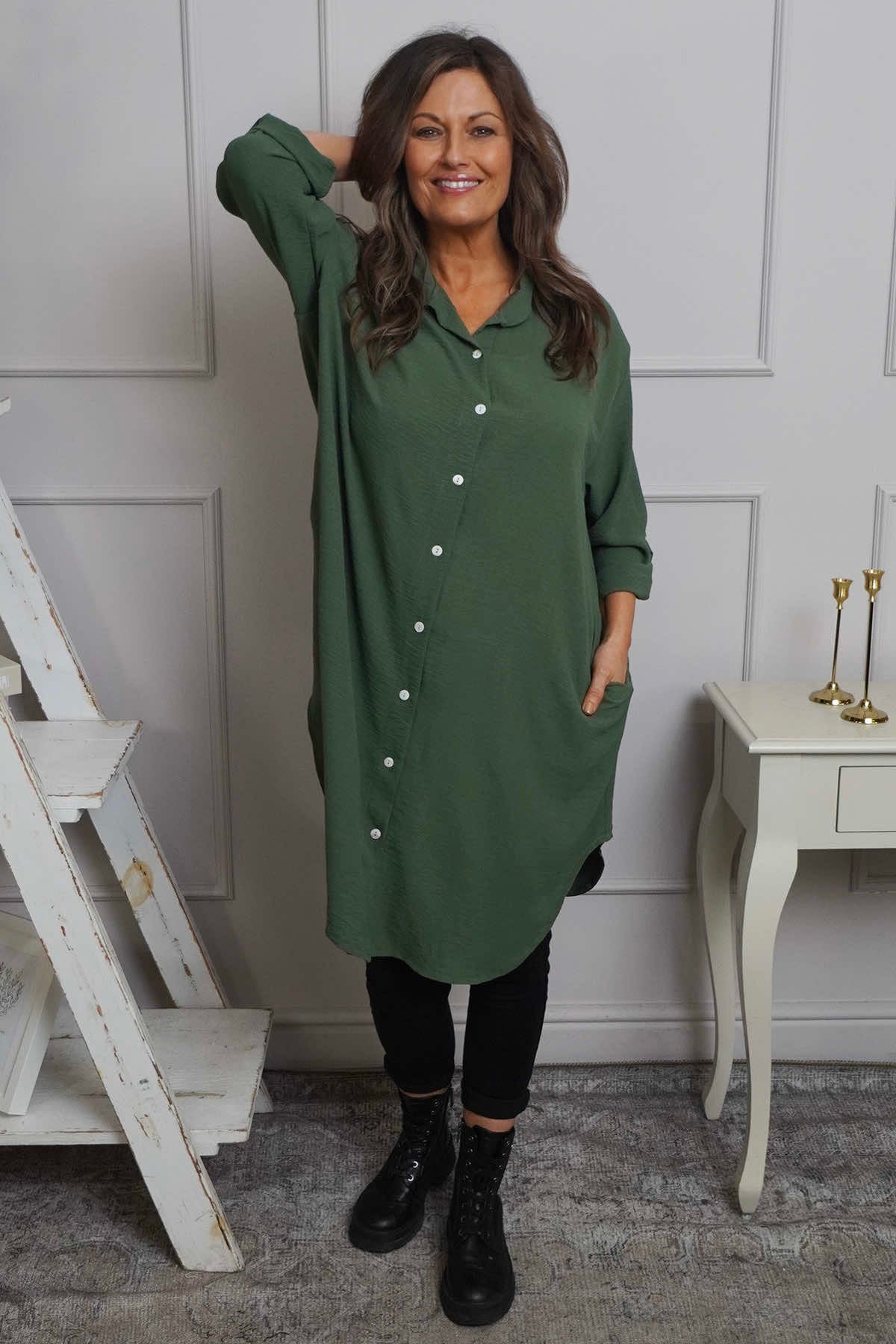 Vivianne Shirt Khaki