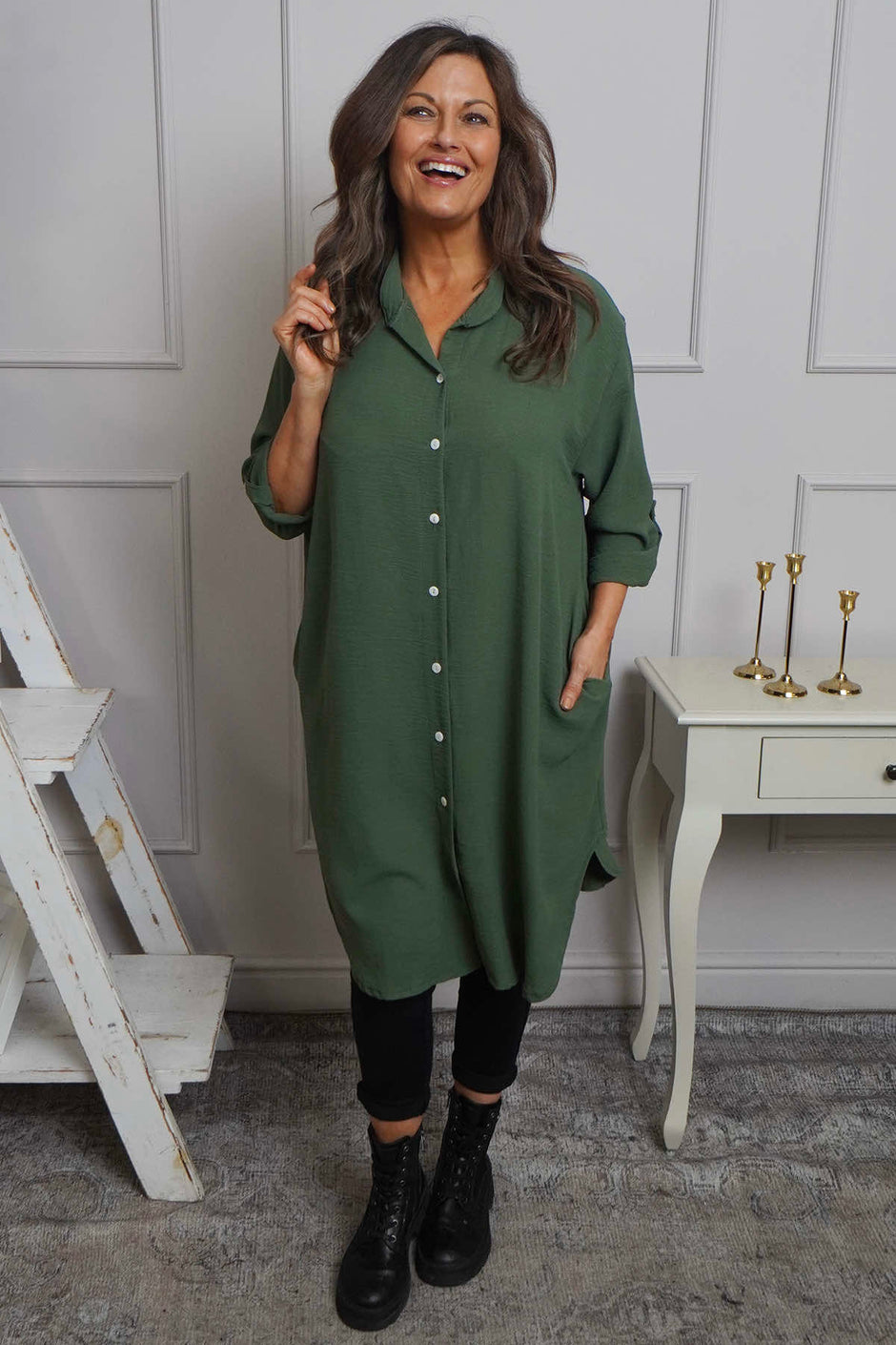 Vivianne Shirt Khaki