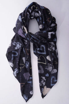Cerys Scarf Black