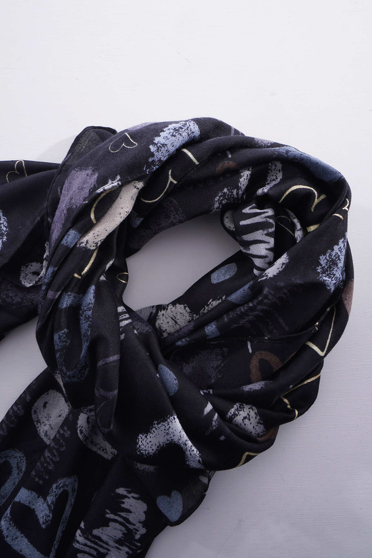 Cerys Scarf Black
