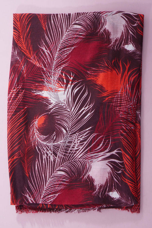 Alyssa Scarf Red - Image 3