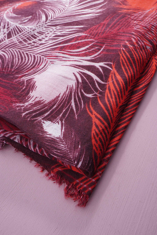 Alyssa Scarf Red - Image 4