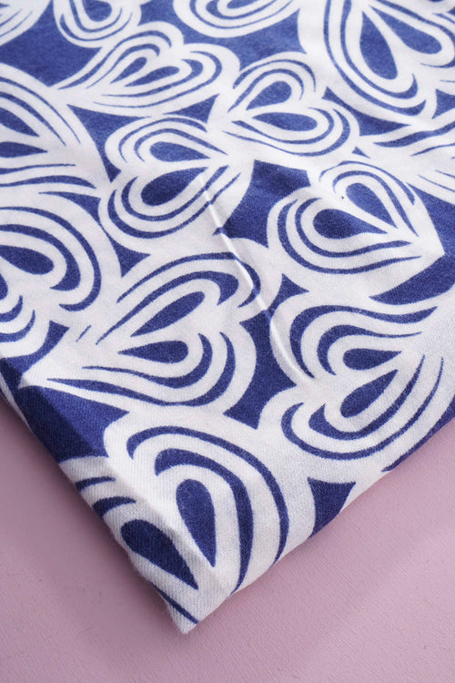 Maxine Scarf Navy - Image 4