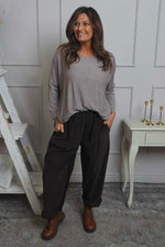 Poppy Needlecord Trousers Cocoa Cocoa - Poppy Needlecord Trousers Cocoa