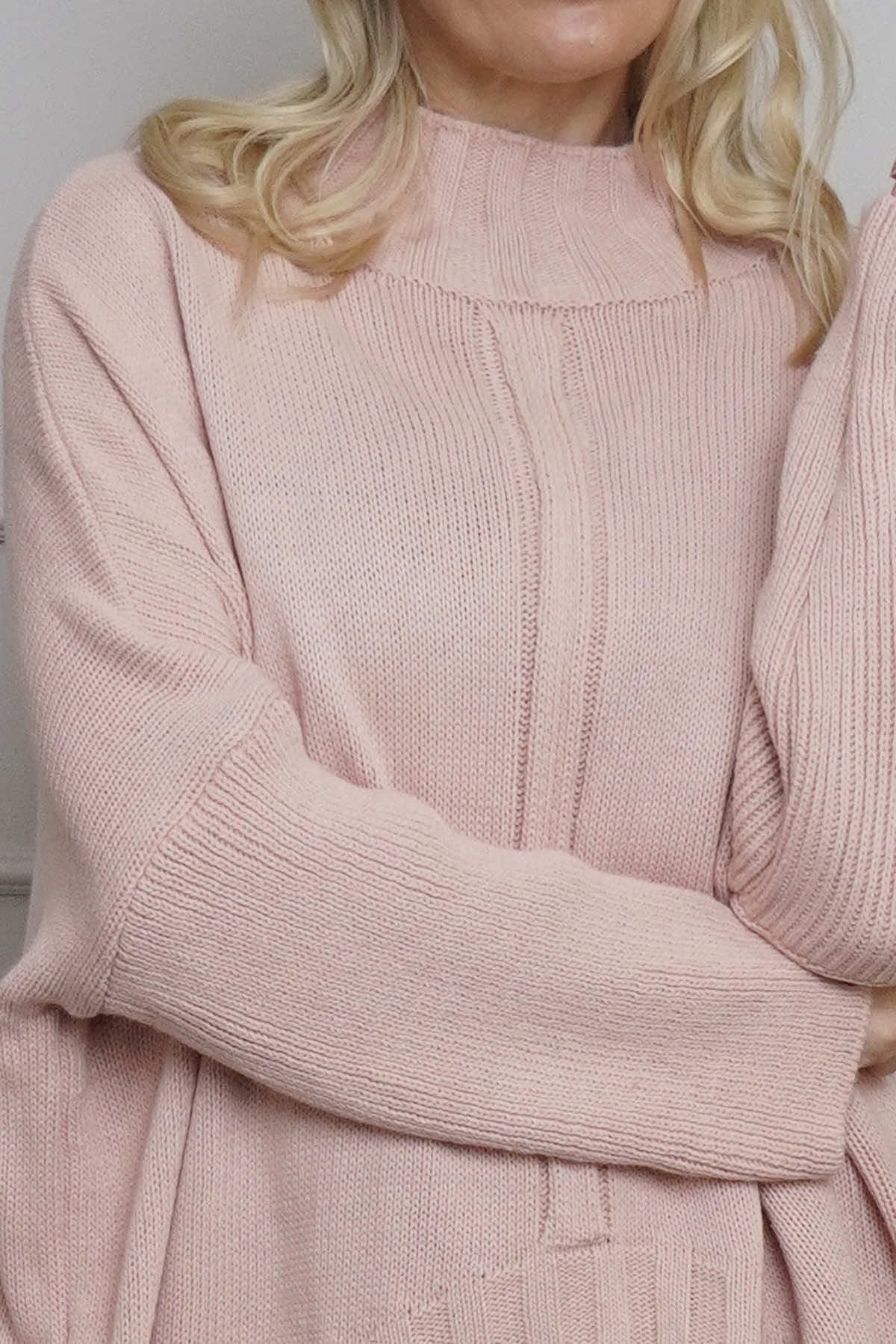 Chanelle Knitted Jumper Pink