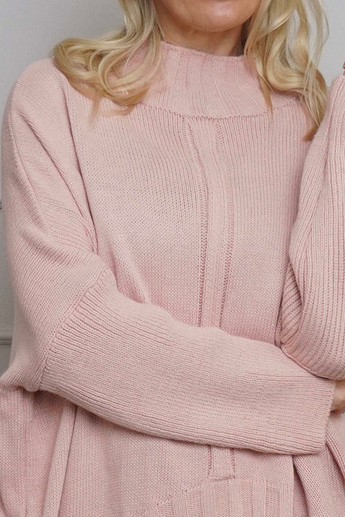 Chanelle Knitted Jumper Pink - Image 3