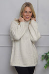 Jonie Knitted Jumper Stone