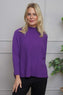 Adamina Knitted Jumper Purple