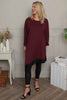 Viola Sequin Hem Tunic Wine