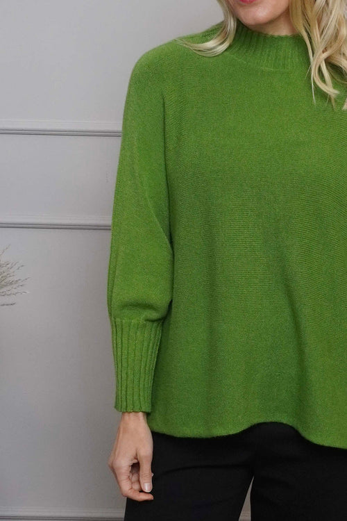 Adamina Knitted Jumper Green - Image 3