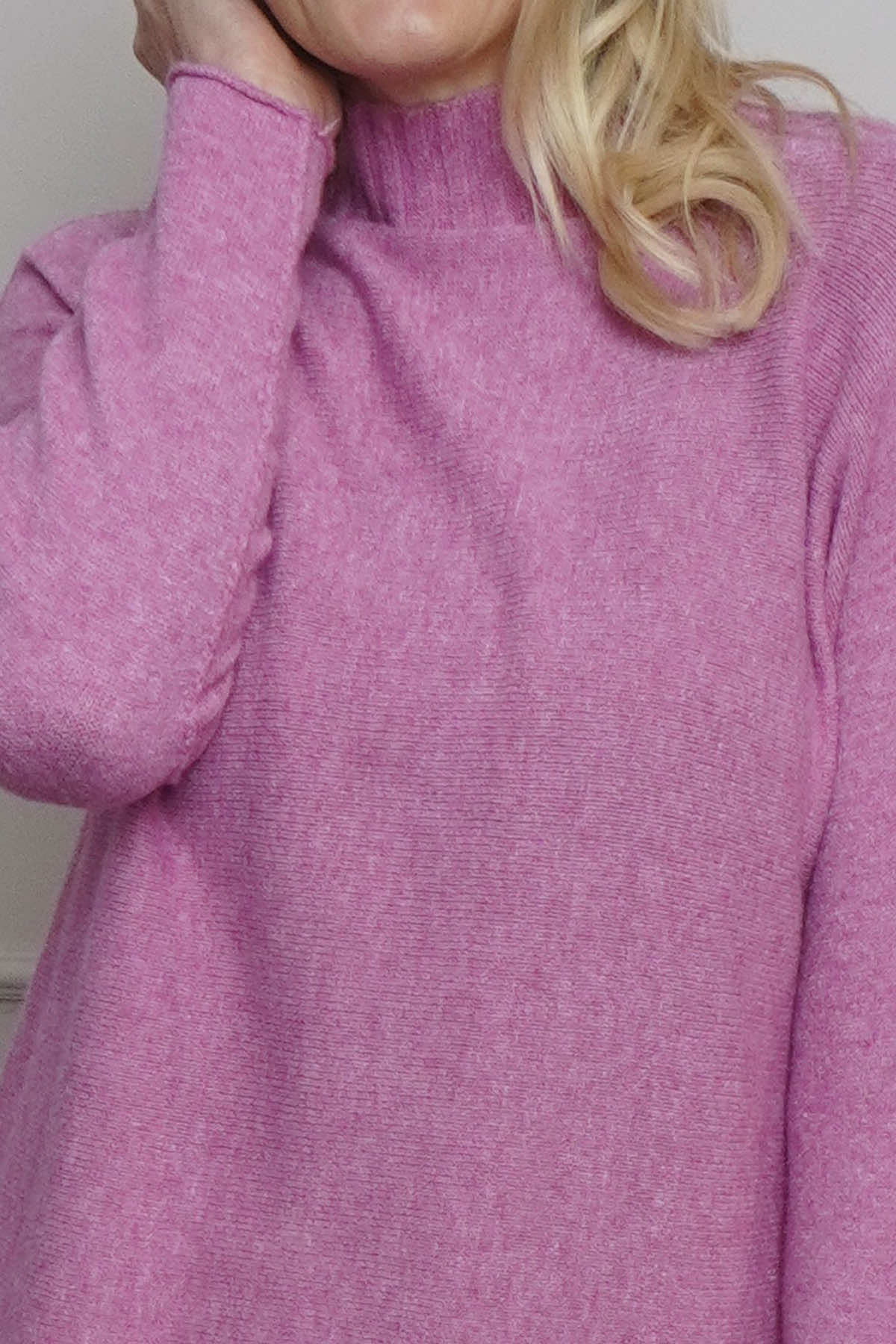 Avoni Knitted Jumper Fuchsia