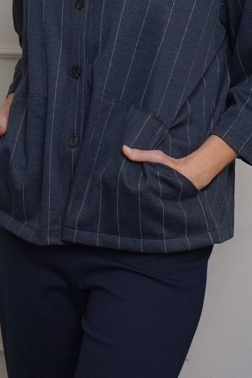 Sheridan Jacket Navy - Image 4