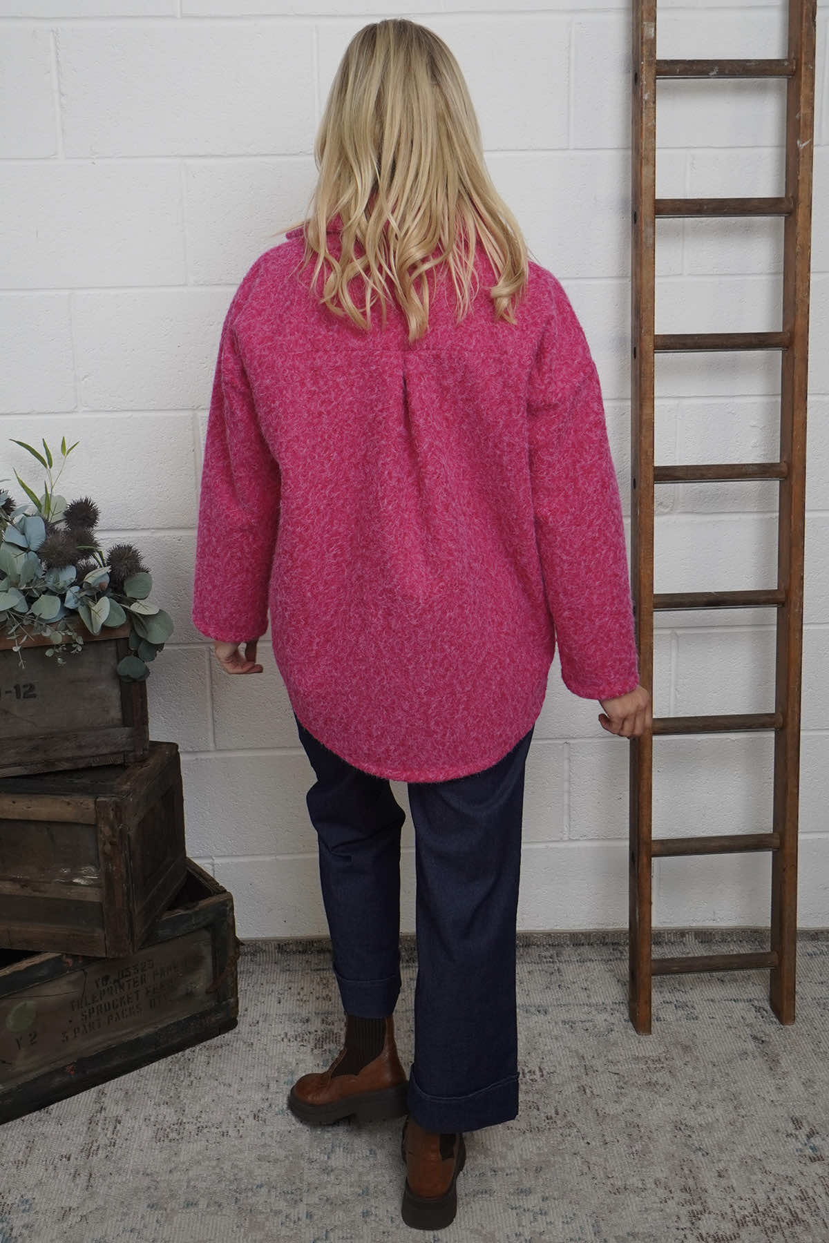 Brylee Jacket Fuchsia
