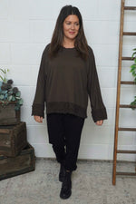 Nitara Cotton Top Cocoa Cocoa - Nitara Cotton Top Cocoa