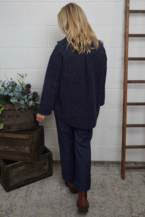 Brylee Jacket Navy - Image 4