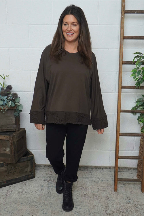 Nitara Cotton Top Cocoa - Image 3