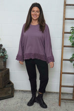 Nitara Cotton Top Purple Purple - Nitara Cotton Top Purple