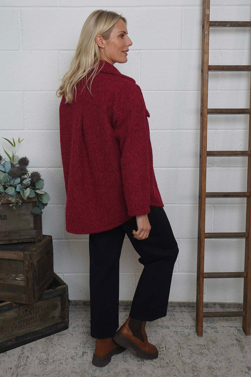 Brylee Jacket Wine - Image 4