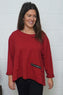 Laurissa Cotton Top Red