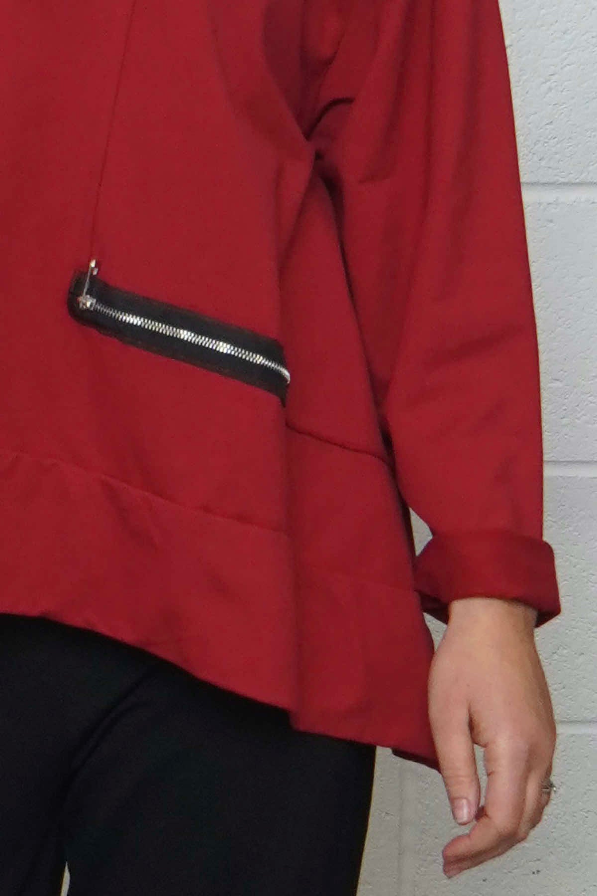 Laurissa Cotton Top Red