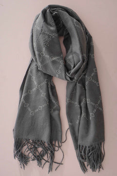 Cleo Scarf Charcoal