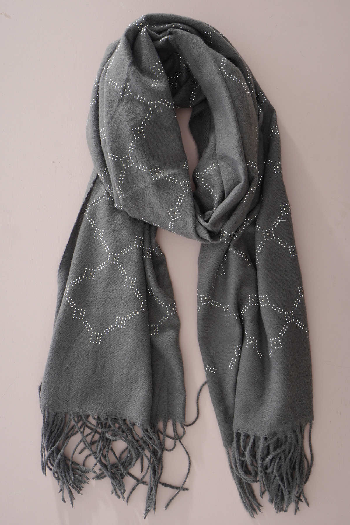 Cleo Scarf Charcoal