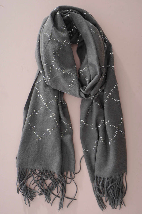 Cleo Scarf Charcoal