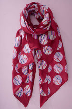 Jette Scarf Wine Wine - Jette Scarf Wine