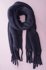 Ethal Scarf Black Black - Ethal Scarf Black