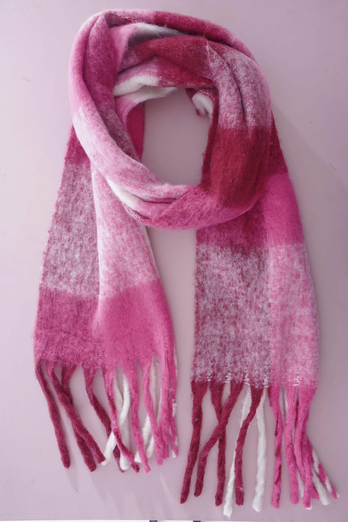 Kara Scarf Fuchsia