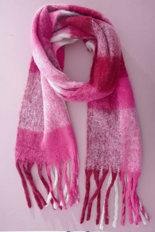 Kara Scarf Fuchsia - Image 3
