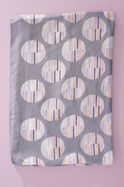 Jette Scarf Mid Grey - Image 3